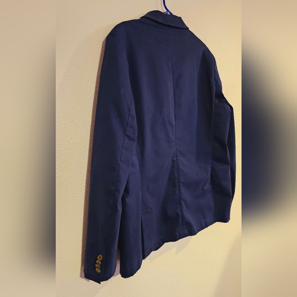 Mens Large Jachs New York Navy Jacket Coat Suit - Picture 11 of 14
